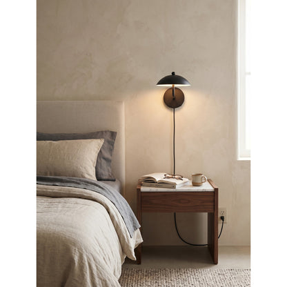 Ripple Plug-in Wall Lamp