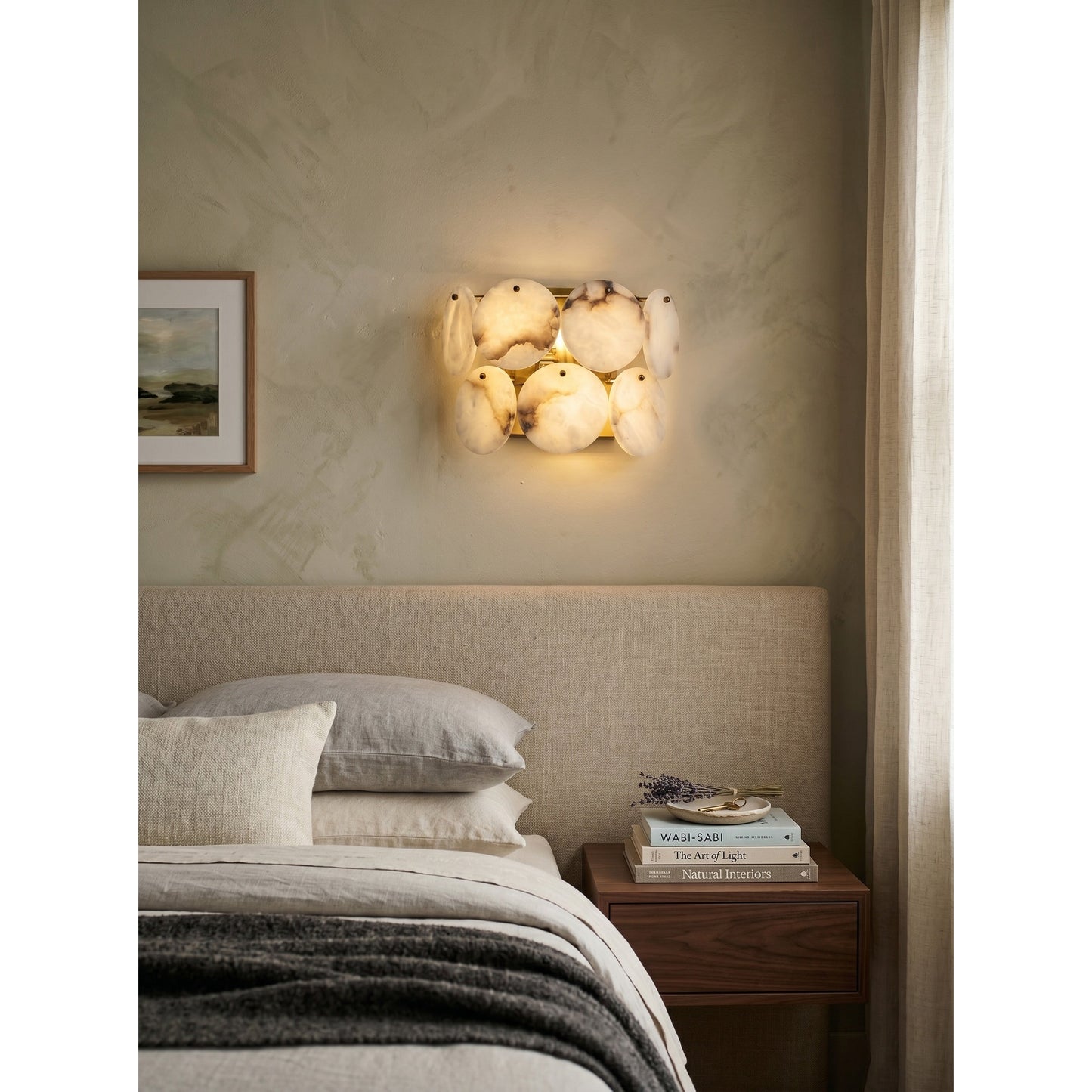 Riviera Alabaster Wall Lamp