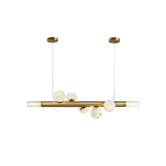 RoMi Carrara Alabaster Pendant Light