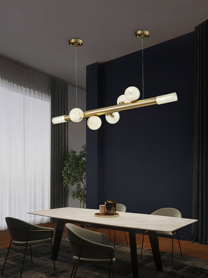 RoMi Carrara Alabaster Pendant Light