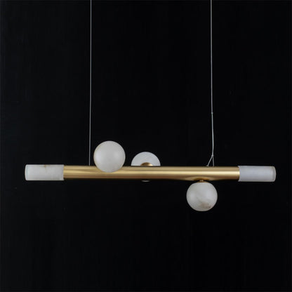 RoMi Carrara Alabaster Pendant Light