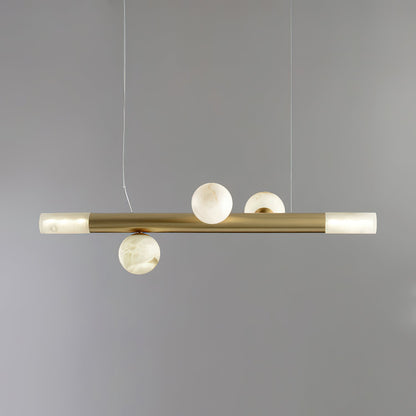RoMi Carrara Alabaster Pendant Light