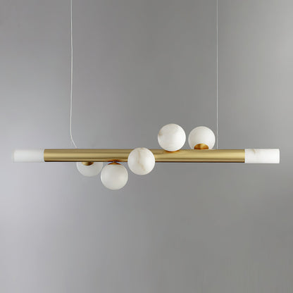 RoMi Carrara Alabaster Pendant Light