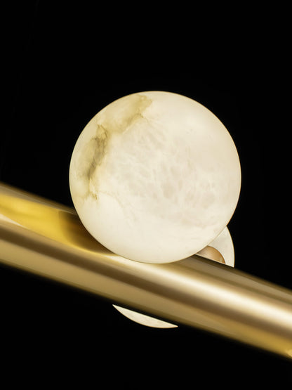 RoMi Carrara Alabaster Pendant Light