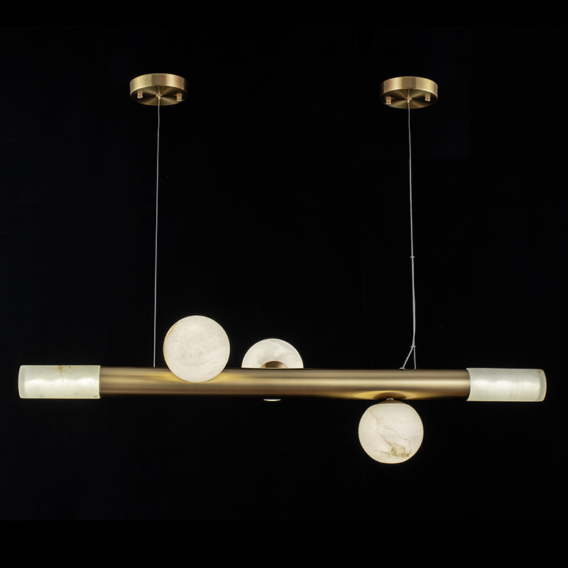 RoMi Carrara Alabaster Pendant Light