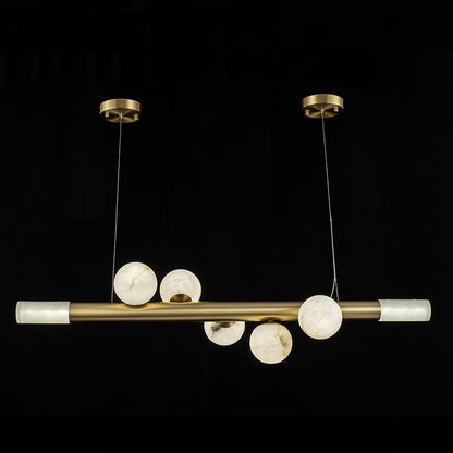 RoMi Carrara Alabaster Pendant Light