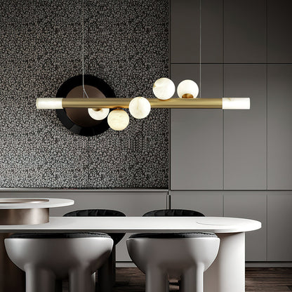RoMi Carrara Alabaster Pendant Light
