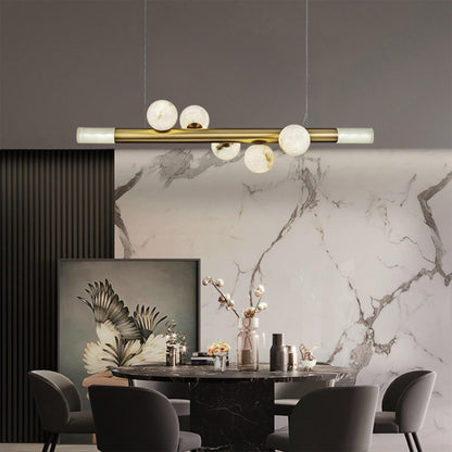 RoMi Carrara Alabaster Pendant Light