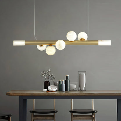 RoMi Carrara Alabaster Pendant Light