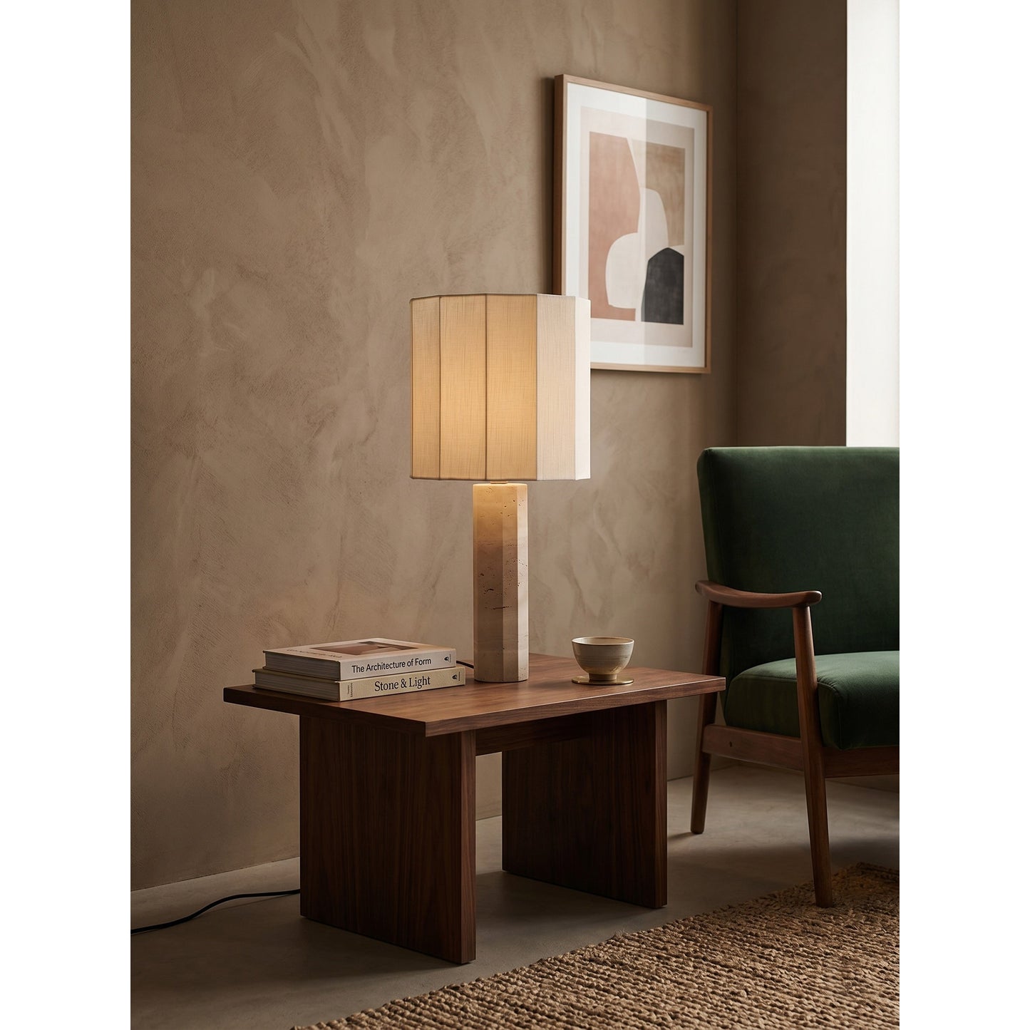 Roma Dodecagon Large Table Lamp