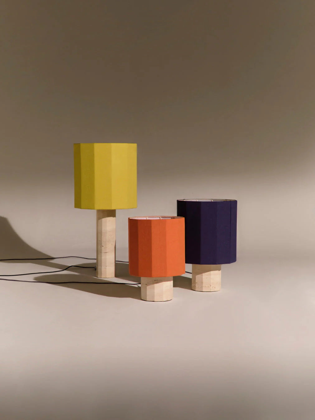 Roma Dodecagon Large Table Lamp