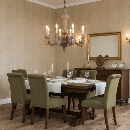 Roman Pillar Chandelier