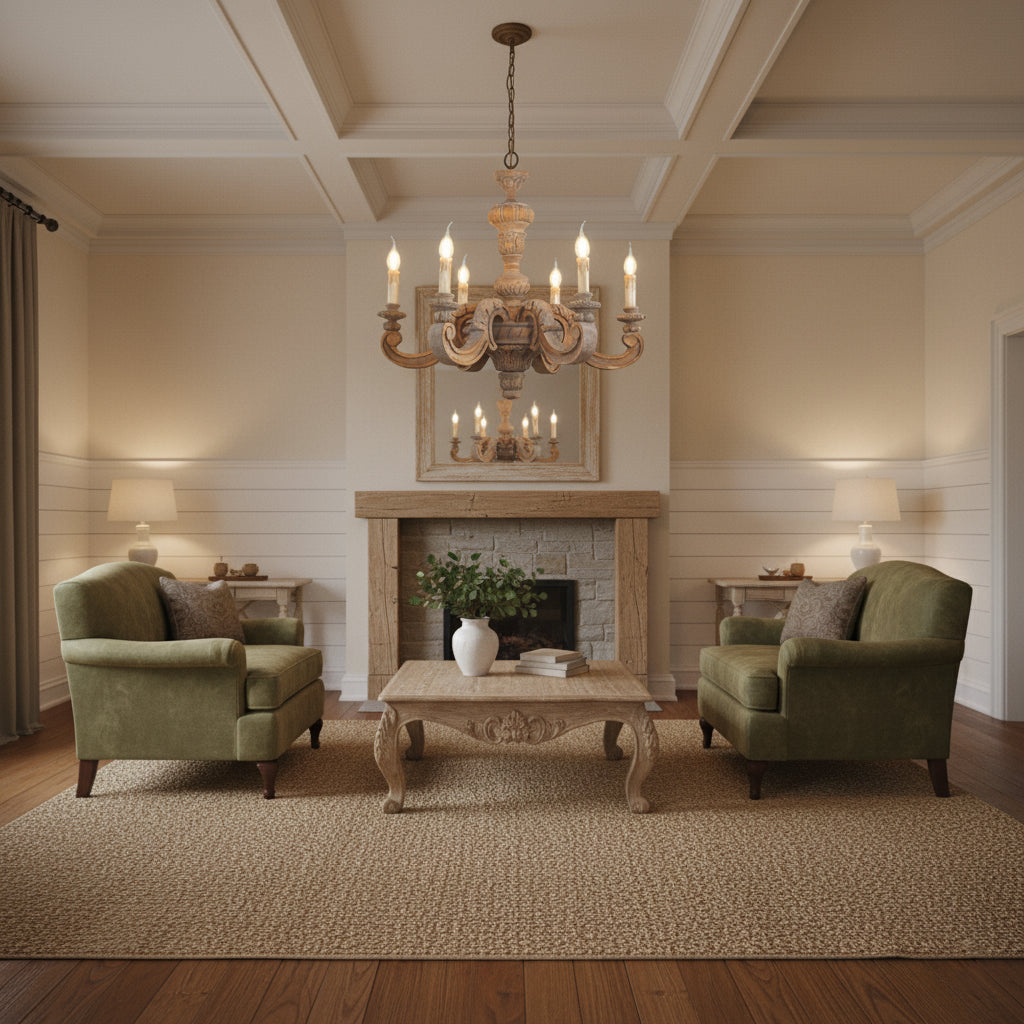 Roman Pillar Chandelier