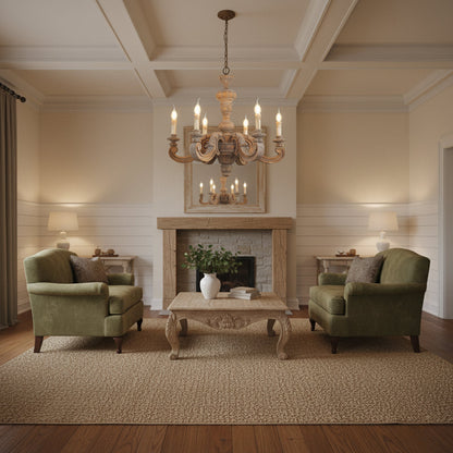 Roman Pillar Chandelier