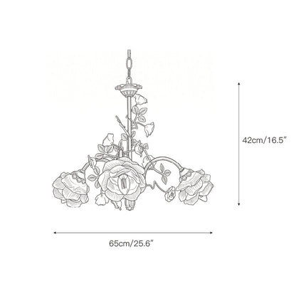 Rosalie Floral Chandelier