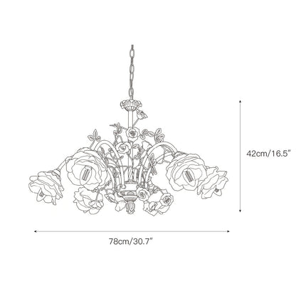 Rosalie Floral Chandelier
