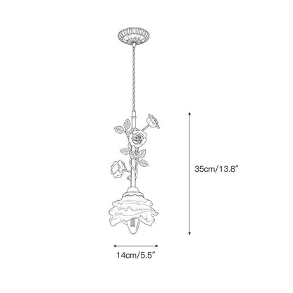 Rosalie Floral Pendant Lamp