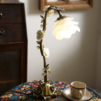 Rosalie Floral Table Lamp