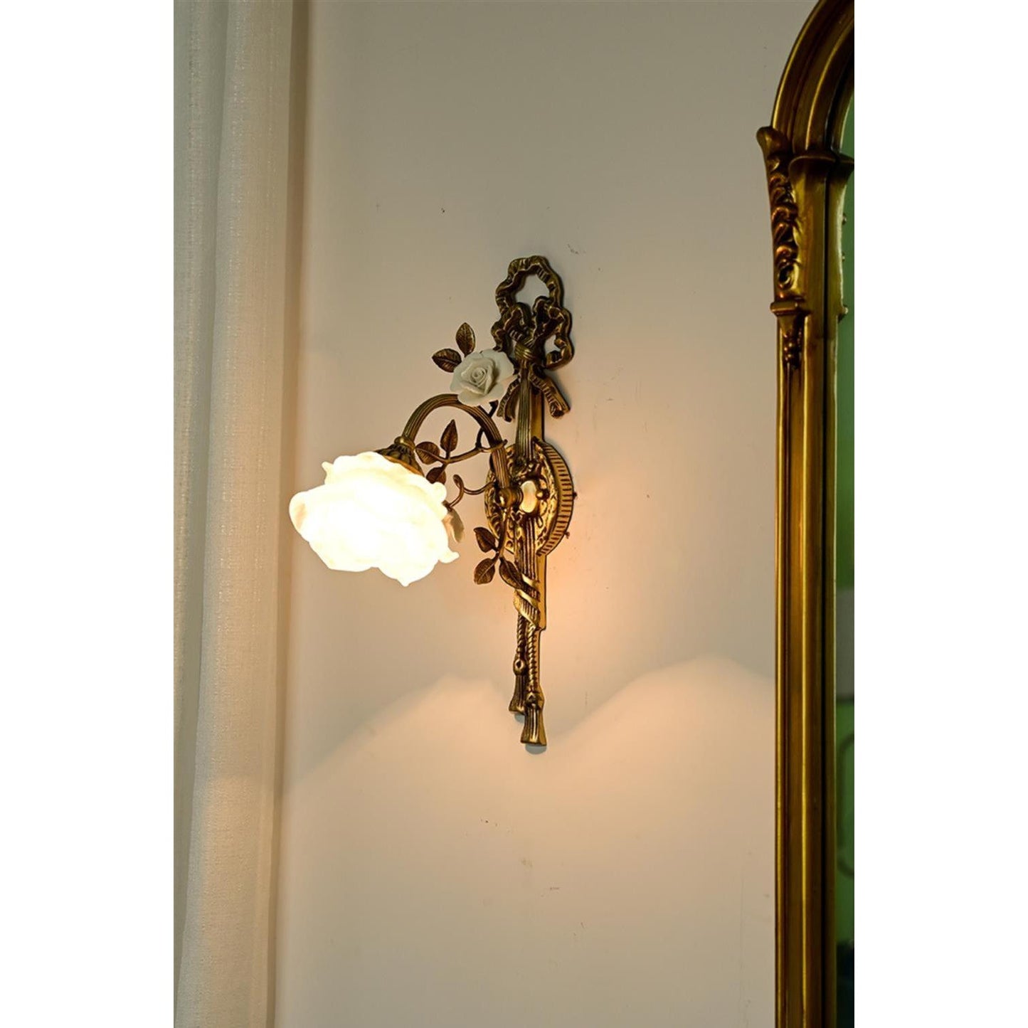 Rosalie Floral Wall Lamp