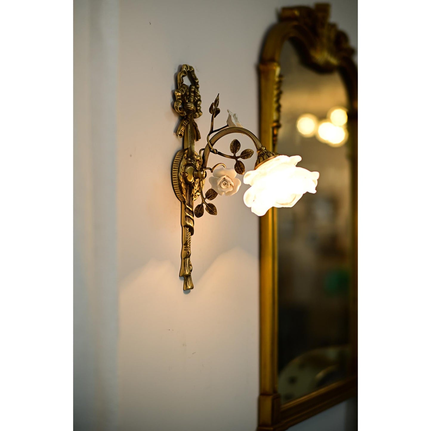 Rosalie Floral Wall Lamp