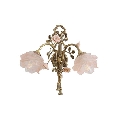 Rosalie Floral Pink Sconce