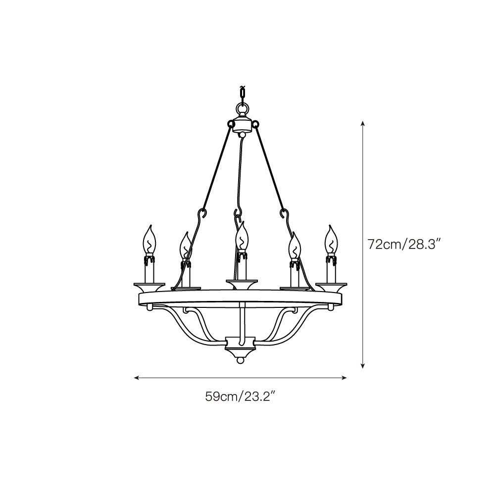 Rosalind Wheeler Chandelier