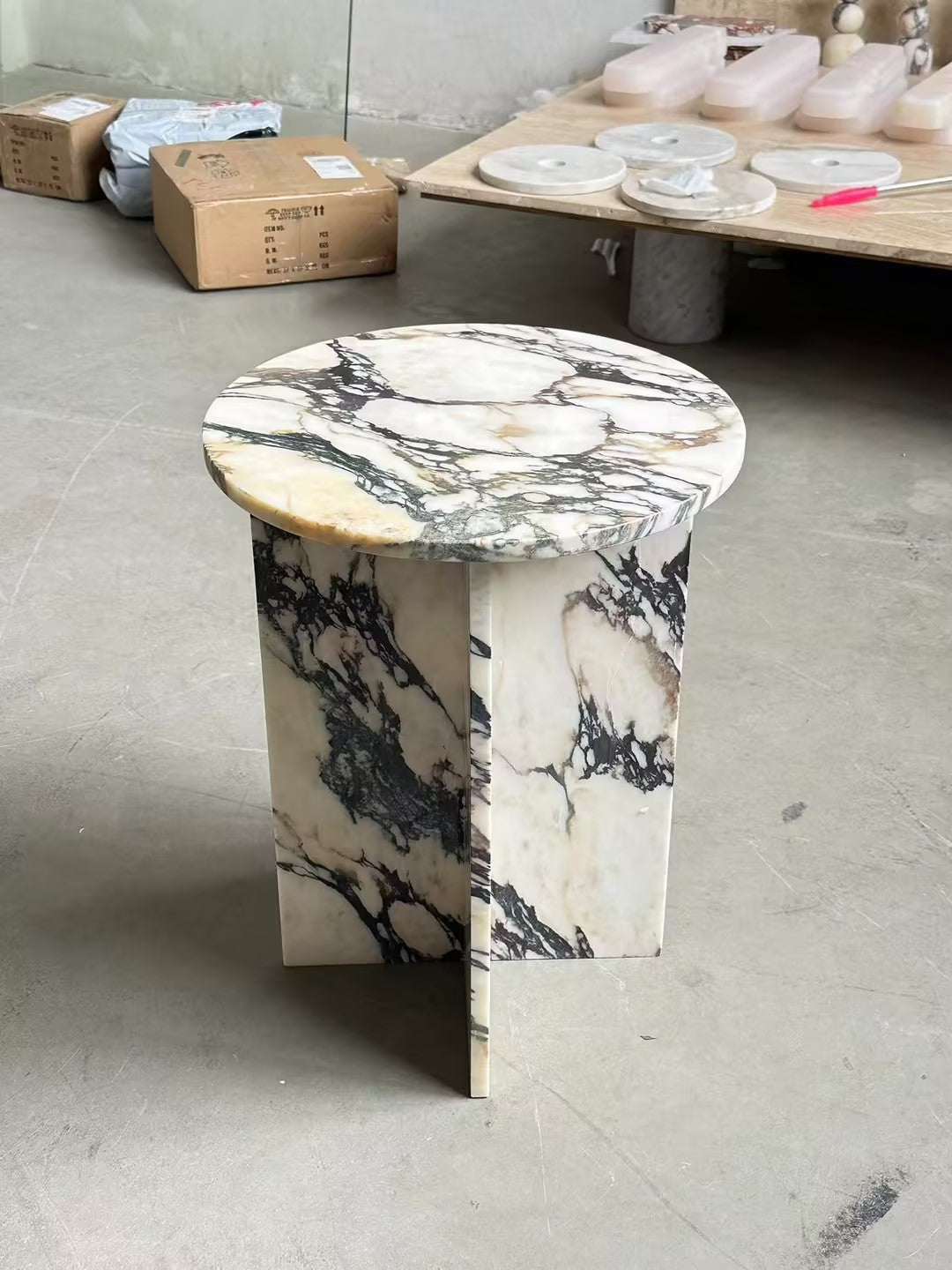 Rosie Marble Side Table