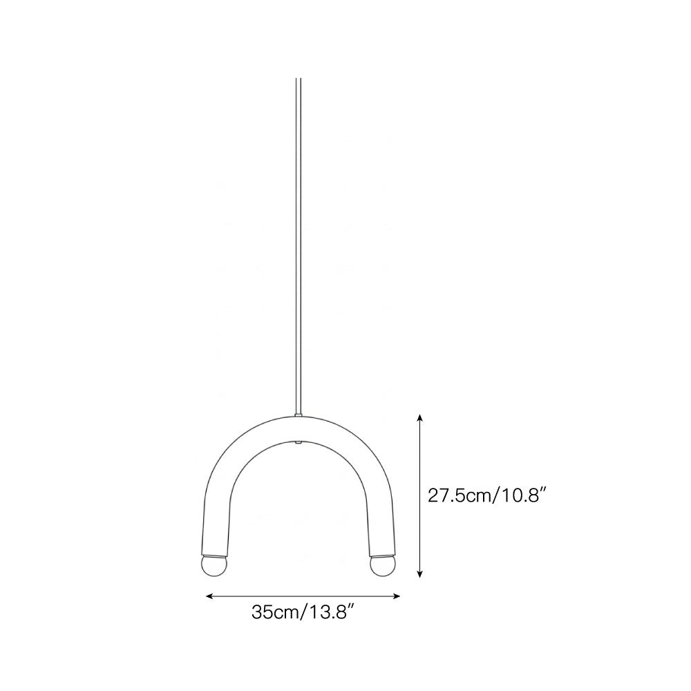 Rotating Rainbow Pendant Lamp