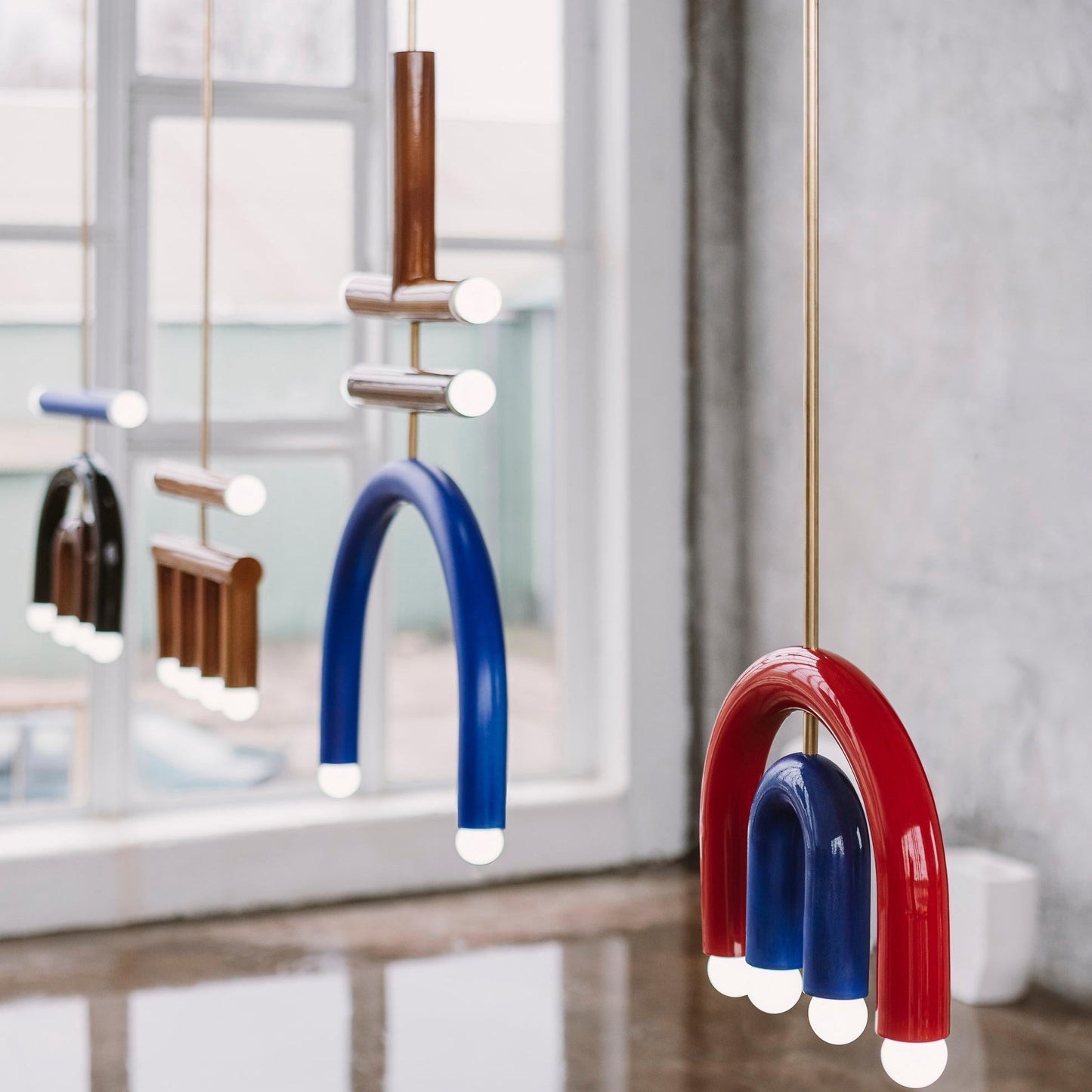 Rotating Rainbow Pendant Lamp