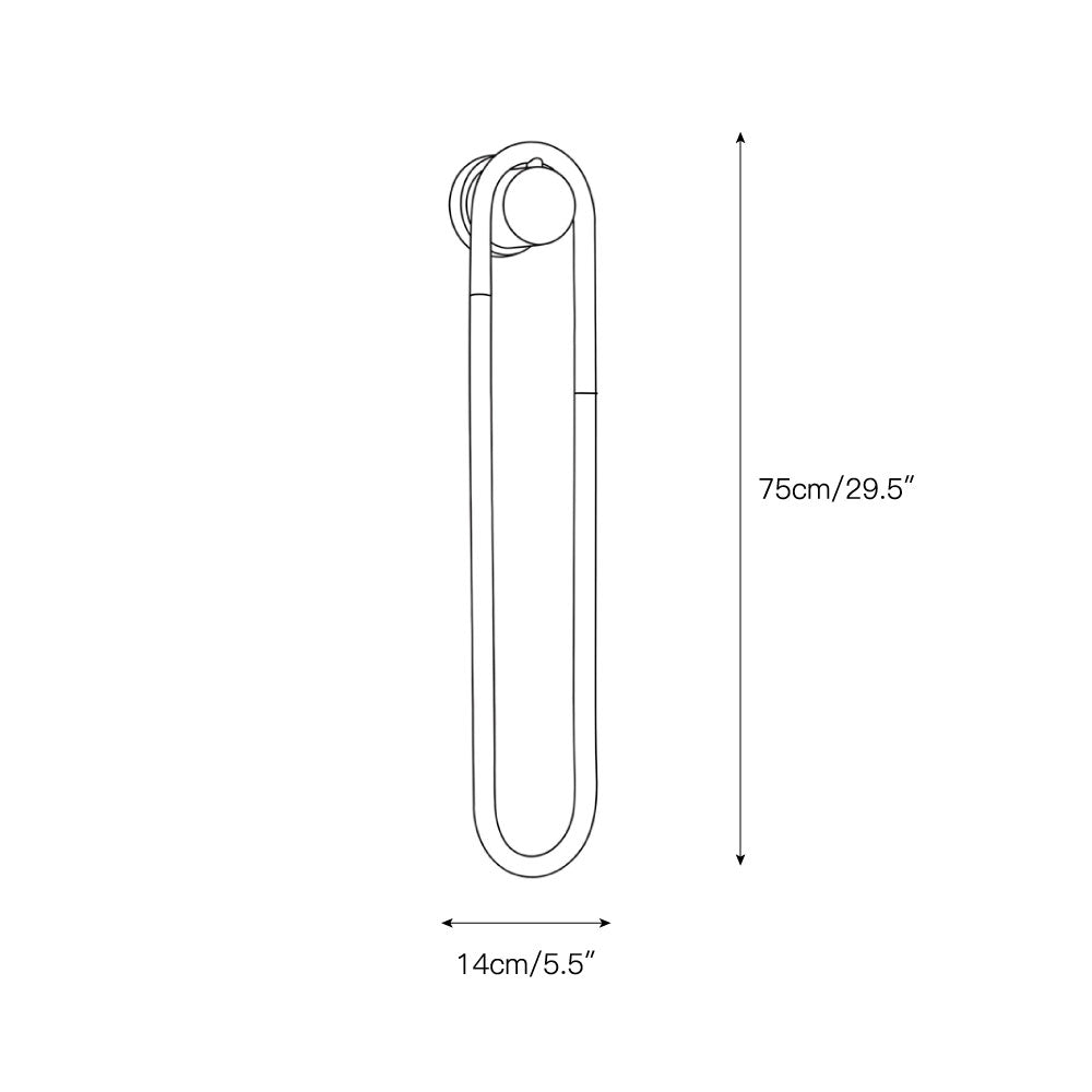 Rudi Loop Wall Lamp