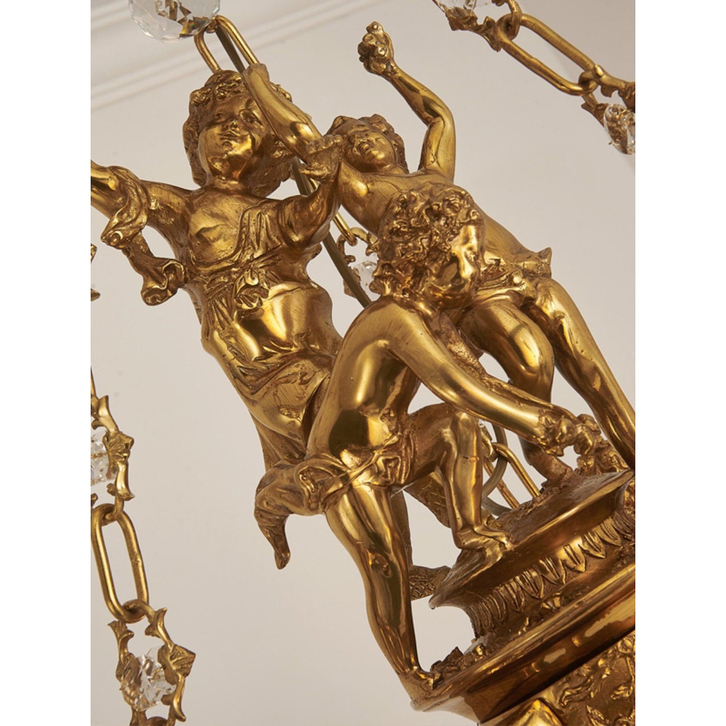Ruth Brass Chandelier