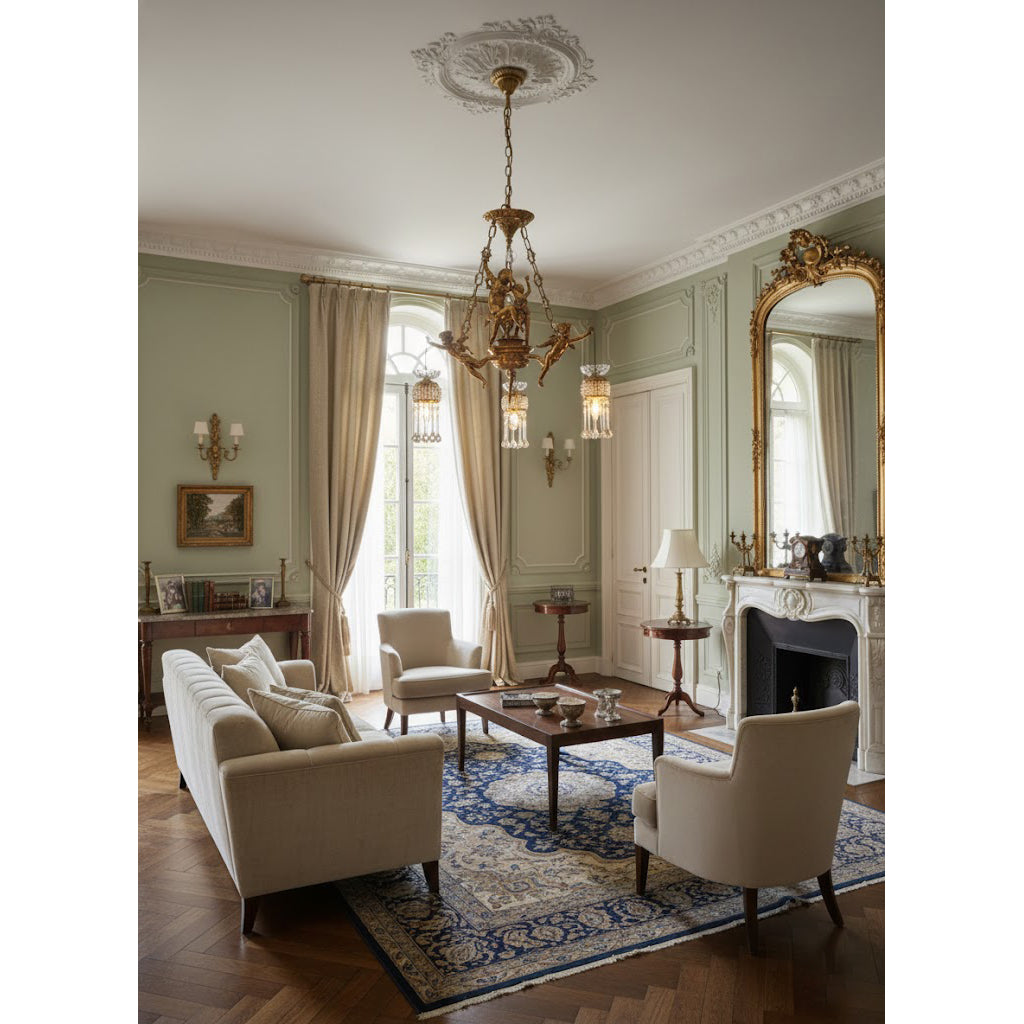 Ruth Brass Chandelier