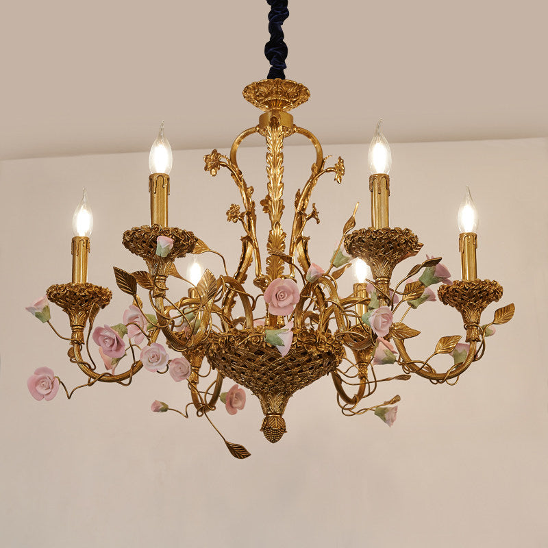 Sabine Flowers Chandelier