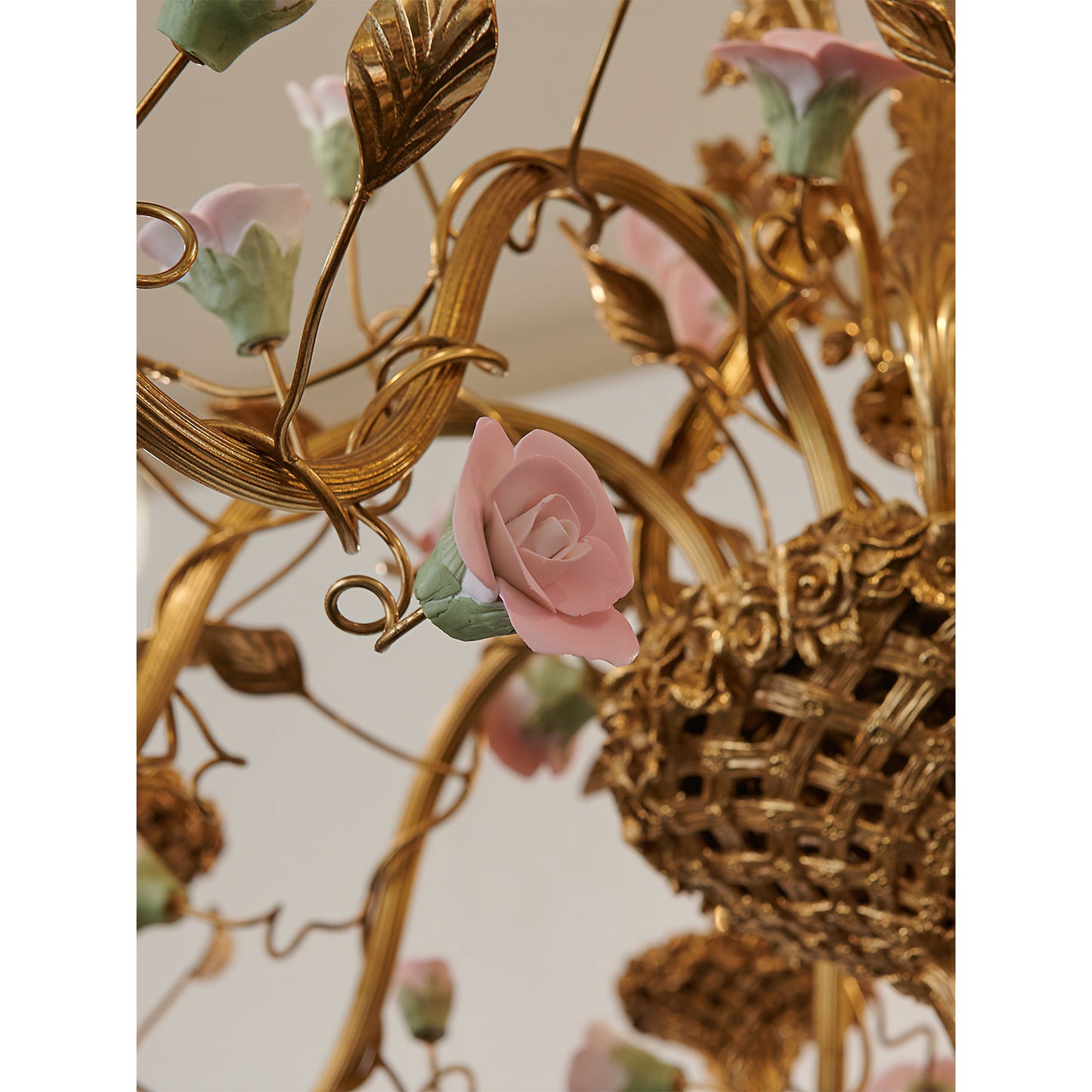 Sabine Flowers Chandelier