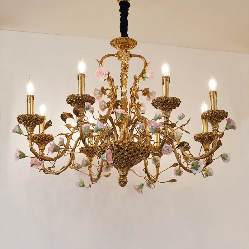 Sabine Flowers Chandelier