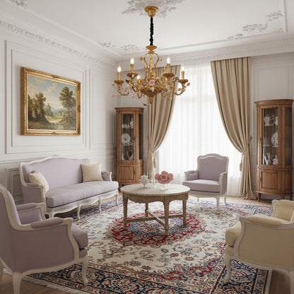 Sabine Flowers Chandelier