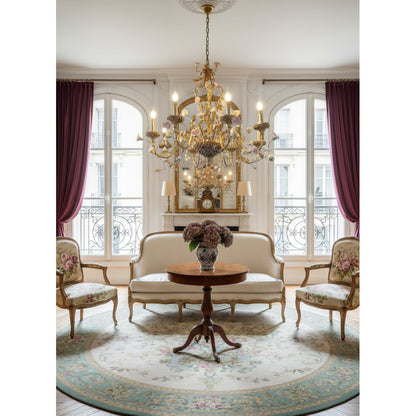 Sabine Flowers Chandelier