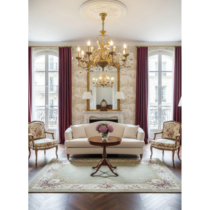 Sabine Flowers Chandelier