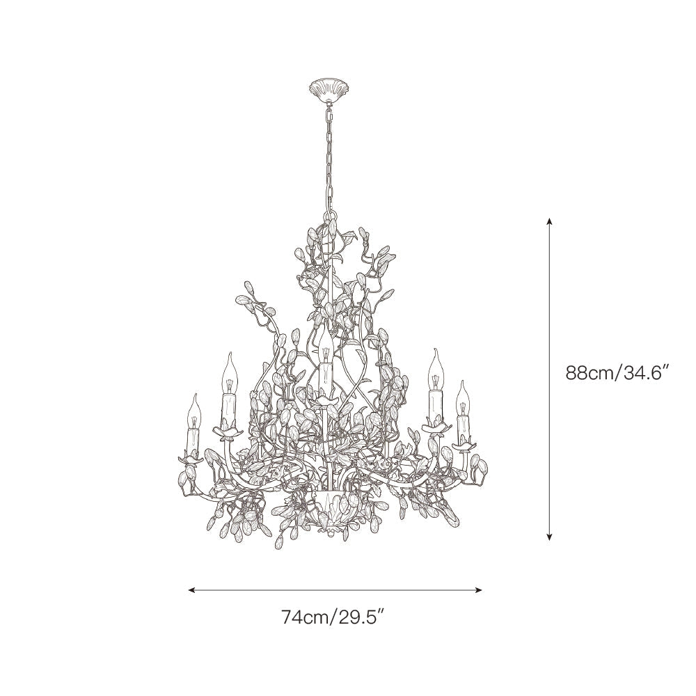 Sagel Flora Chandelier