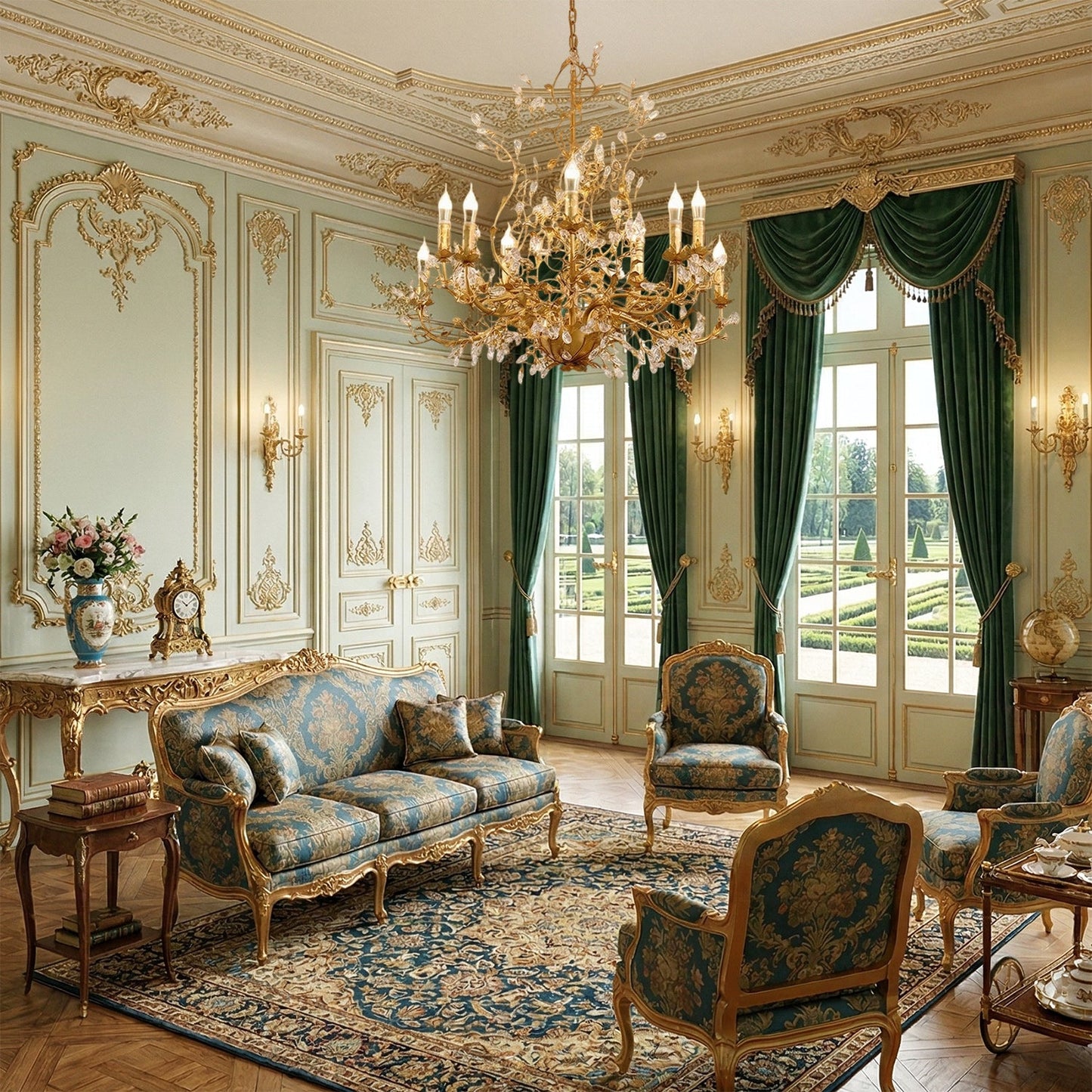 Sagel Flora Chandelier