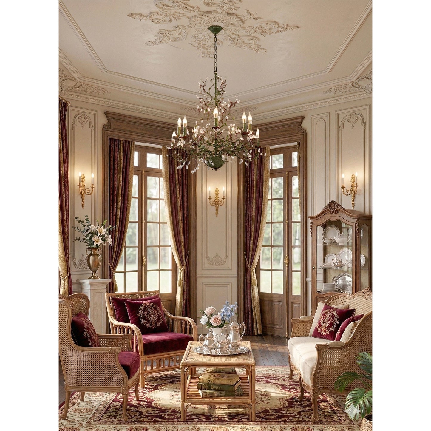 Sagel Flora Chandelier