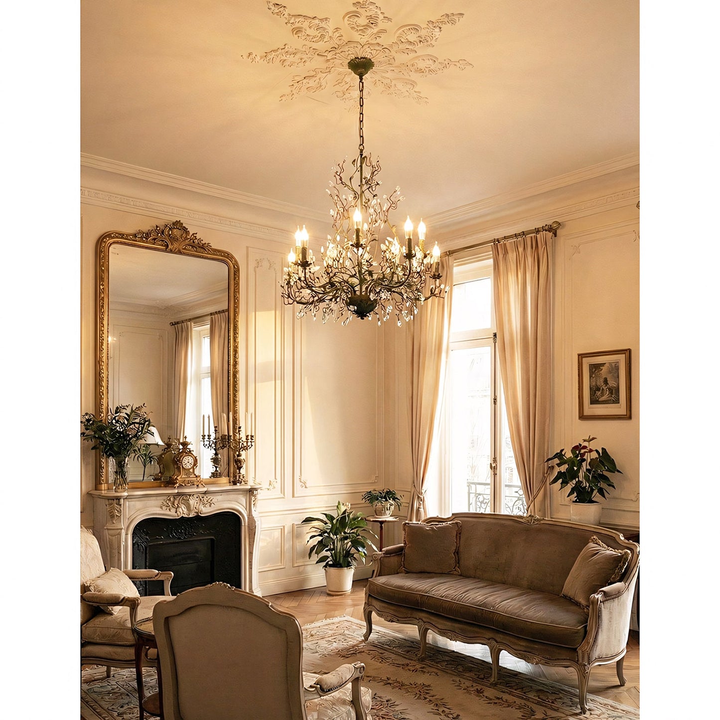 Sagel Flora Chandelier