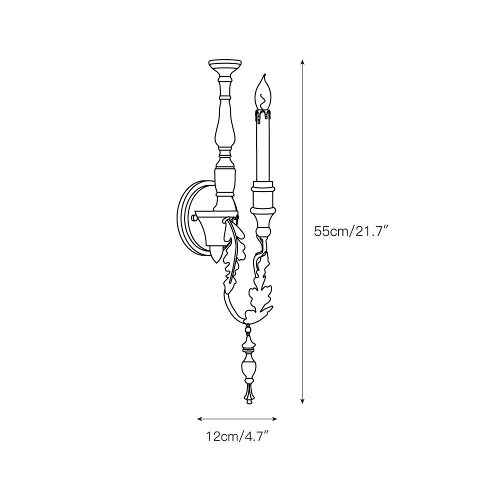 Salento Candle Wall Lamp