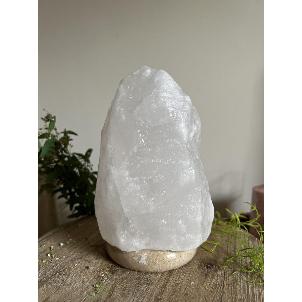 Salt Stone Table Lamp