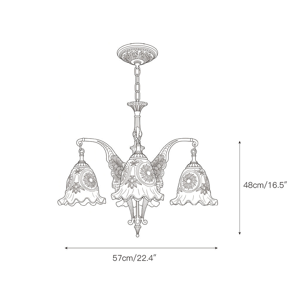 Savannah Bell Chandelier