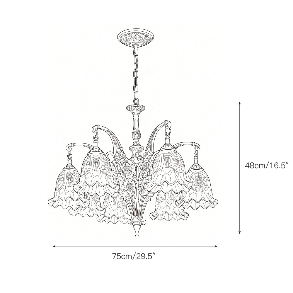Savannah Bell Chandelier