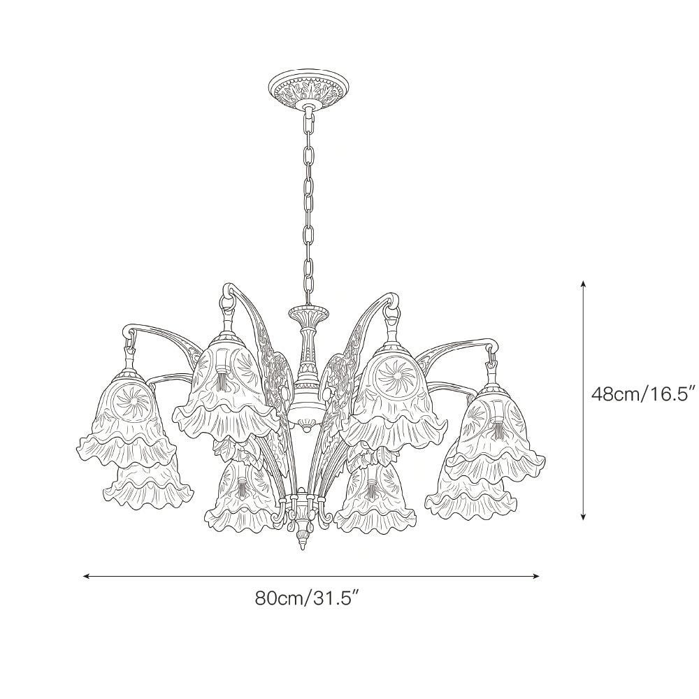Savannah Bell Chandelier