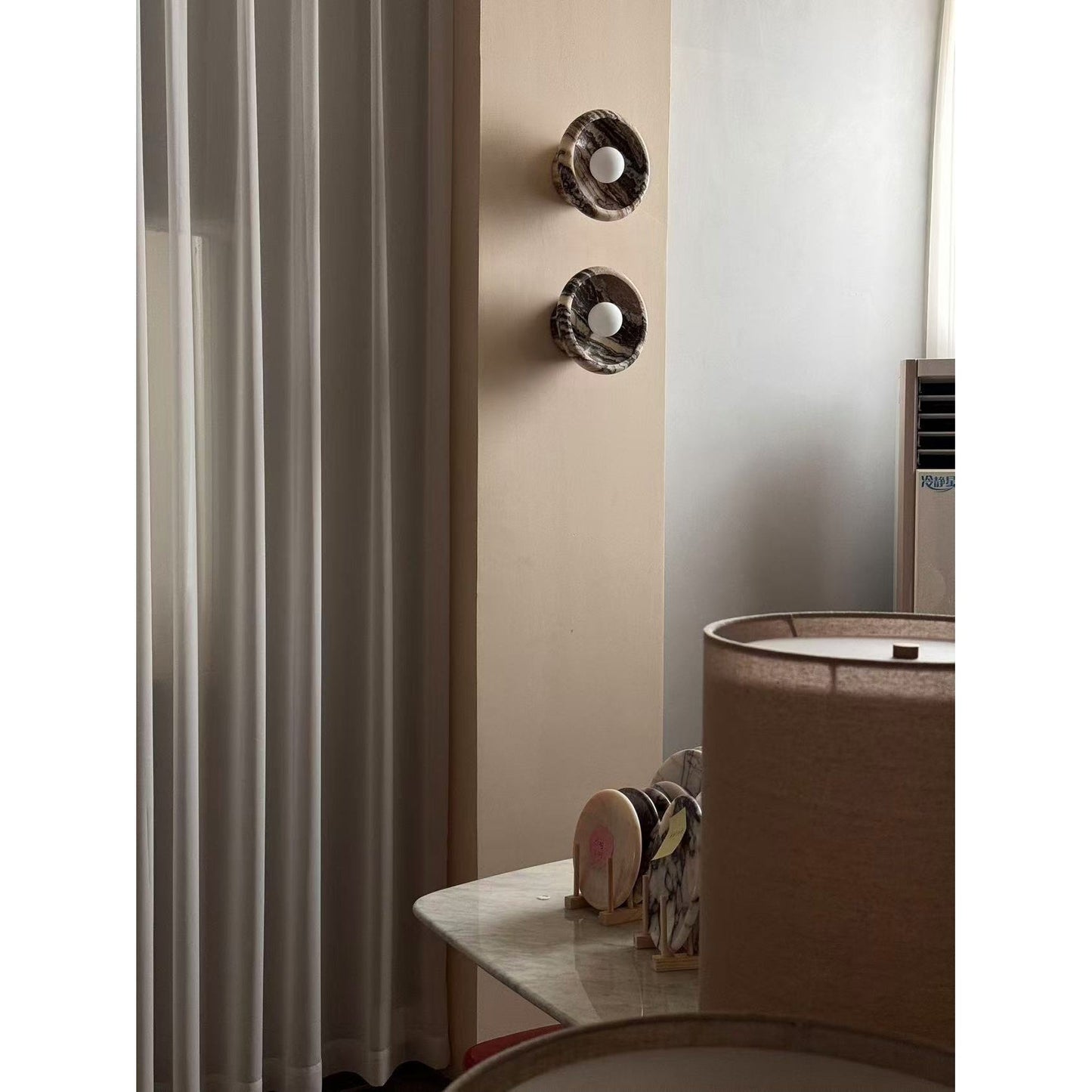 Piedra Marble Wall Lamp