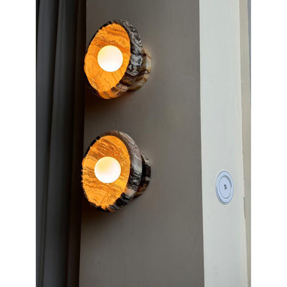 Piedra Marble Wall Lamp