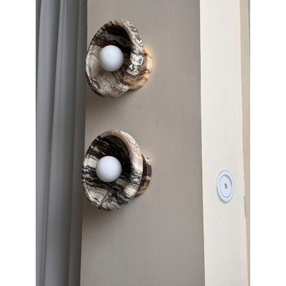 Piedra Marble Wall Lamp